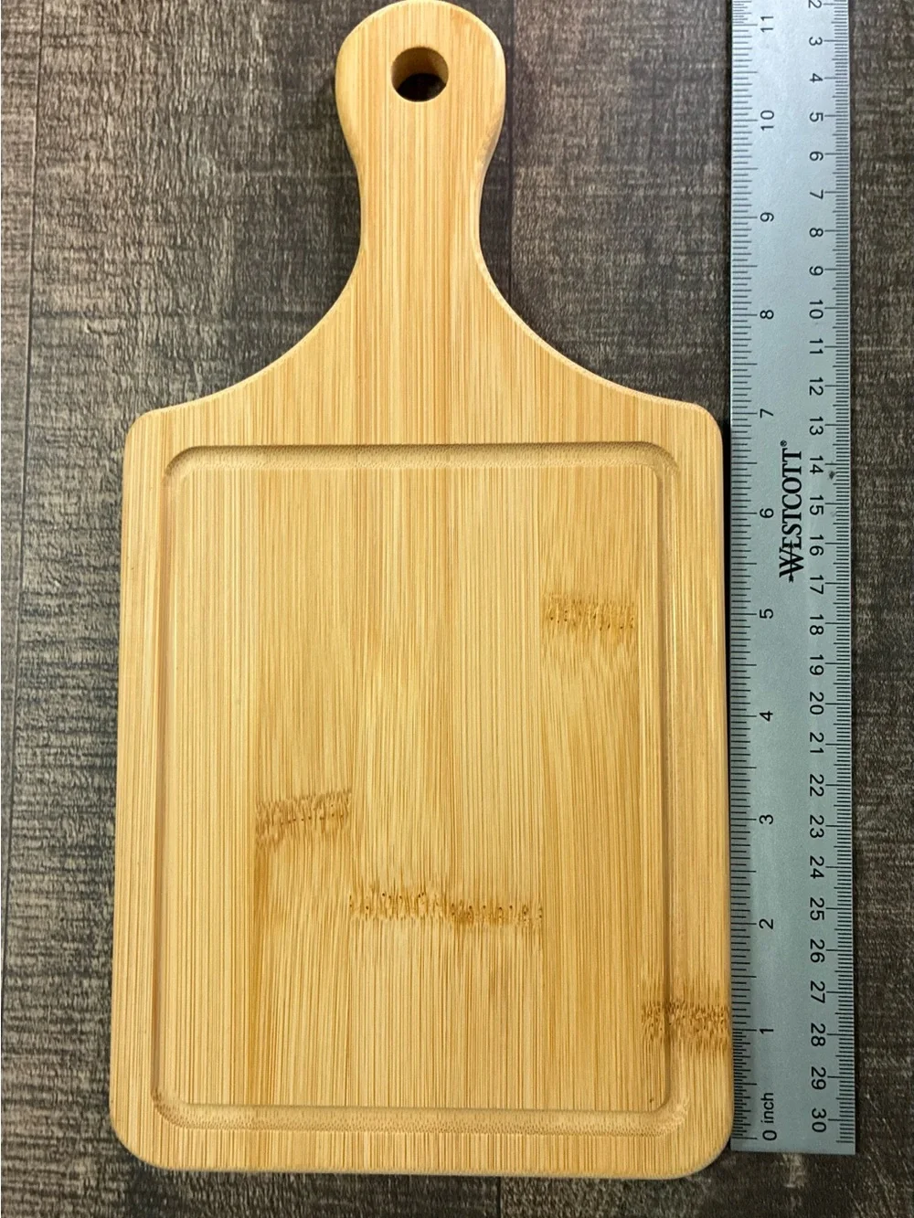 Bamboo Cheese & Serving Set with Spreader and Spoon - Natural